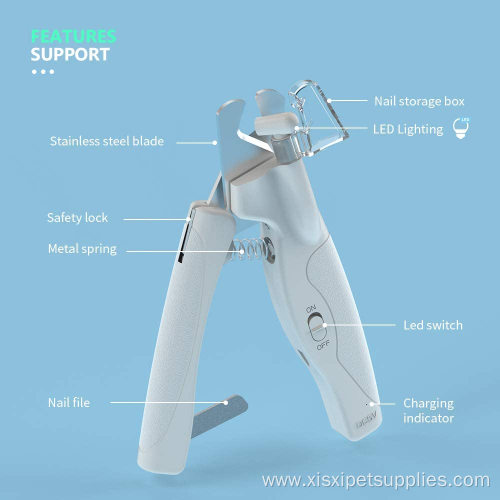 Dogs Cats Electric Nails Claws Trimmer Trimming Grooming
